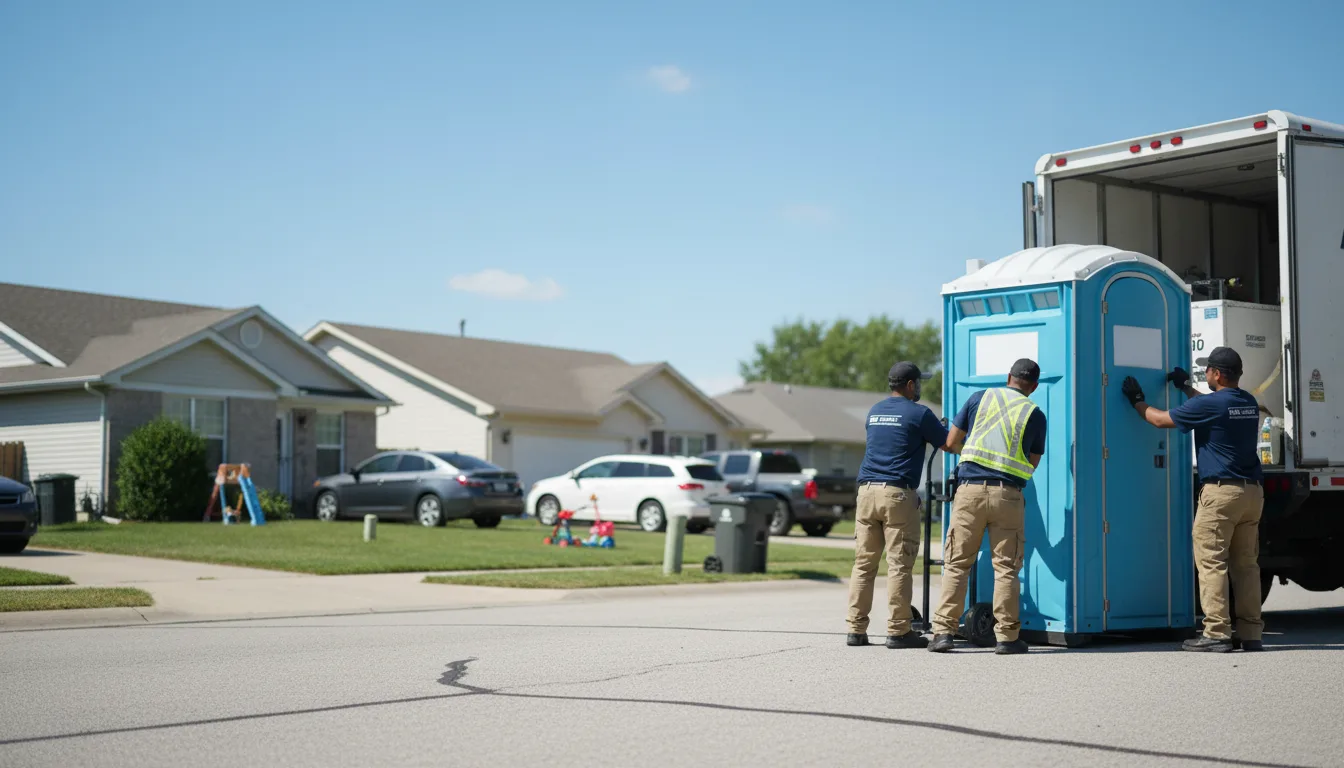Standard Porta Potty Rentals in Decker, MI near me